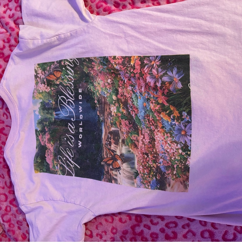 Floral Graphic Mens T-Shirt